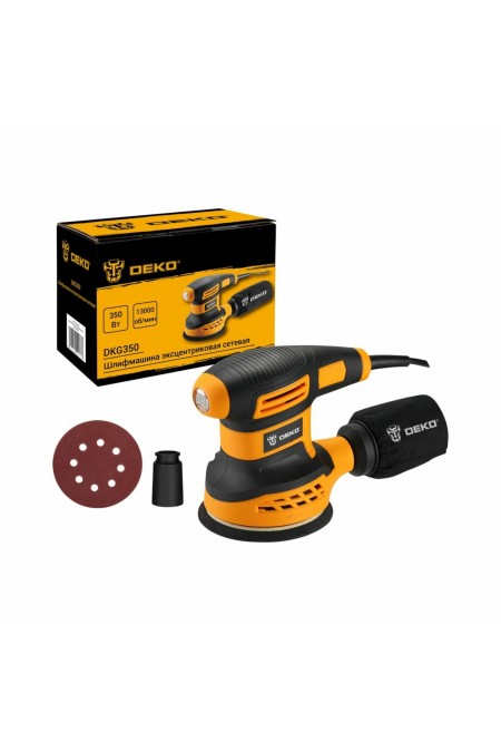 Шлифмашина эксцентриковая DEKO DKG350 (063-4263) 1