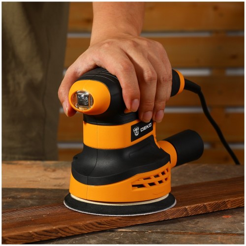 Шлифмашина эксцентриковая DEKO DKG350 (063-4263) 4