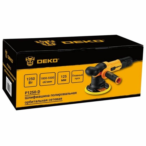 Шлифмашина орбитальная Deko P1250-D (083-1046) 3