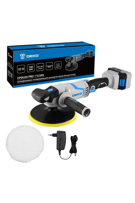 Шлифмашина полировальная Deko CPDU20 PRO (083-1033) 