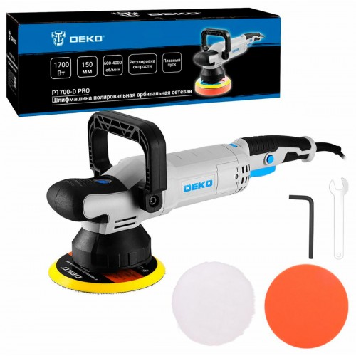 Шлифмашина полировальная Deko P1700-D PRO (083-1048) 6