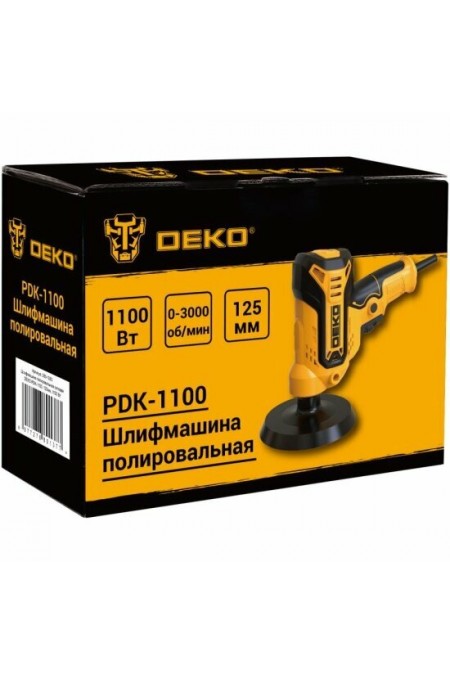 Шлифмашина полировальная Deko PDK-1100 (085-1063) 4