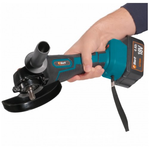 Шлифмашина угловая Bort BWS-18Li-125 (93722340) 5