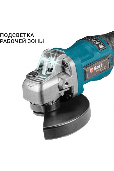 Шлифмашина угловая Bort BWS-18Li-XDK (93413694) 3