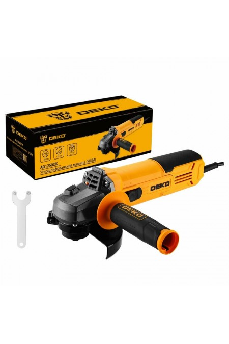 Шлифмашина угловая DEKO AG1250DK (083-1025) 