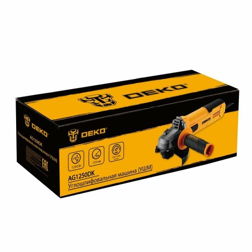 Шлифмашина угловая DEKO AG1250DK (083-1025) 1
