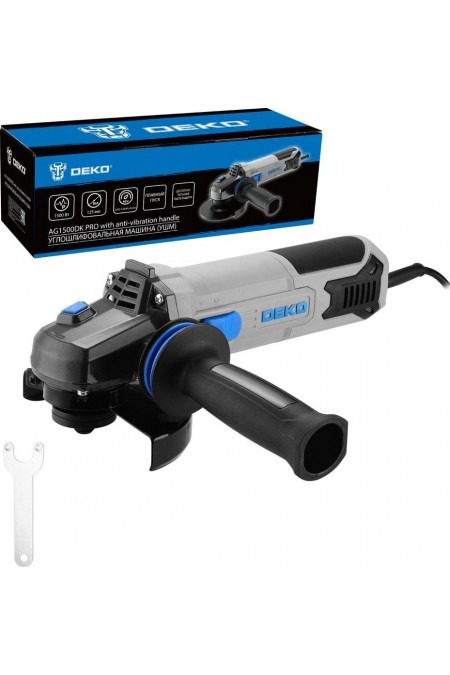 Шлифмашина угловая DEKO AG1500DK PRO (083-1026) 1