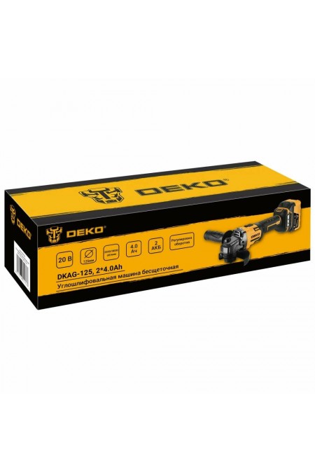 Шлифмашина угловая DEKO DKAG-125 (083-1064) 1