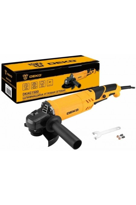 Шлифмашина угловая DEKO DKAG1500 (063-4297) 