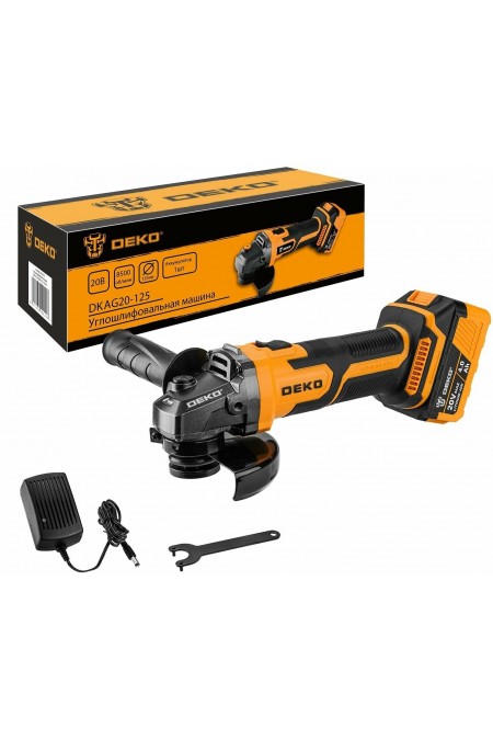 Шлифмашина угловая DEKO DKAG20-125 (063-2150) 