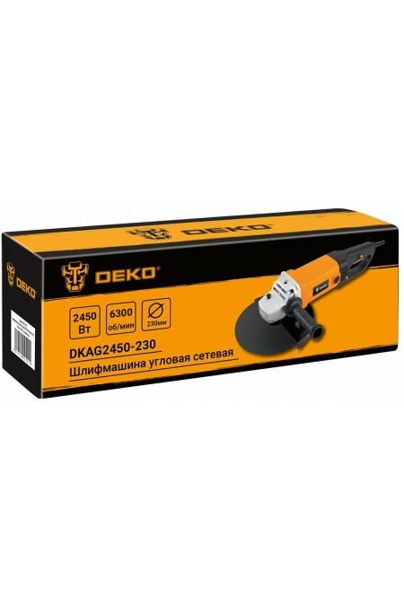 Шлифмашина угловая Deko DKAG2450-230 (063-4328) 1