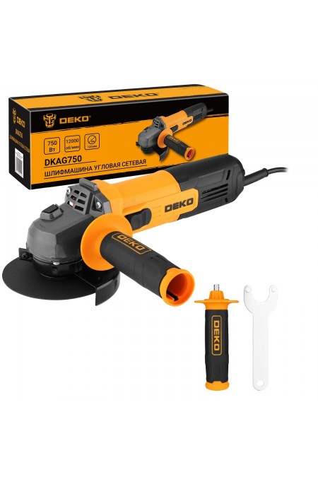Шлифмашина угловая DEKO DKAG750 (063-4164) 1