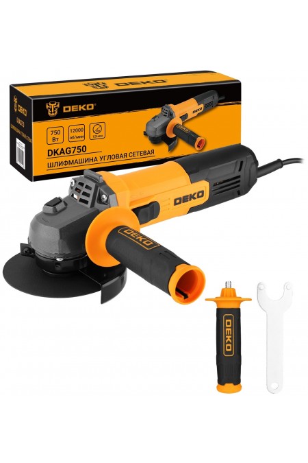 Шлифмашина угловая DEKO DKAG750 (063-4164) 6