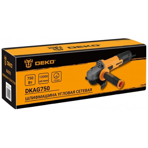 Шлифмашина угловая DEKO DKAG750 (063-4164) 6