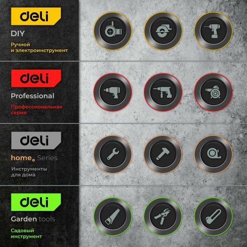 Шлифмашина угловая Deli DE-JM115-2E 9