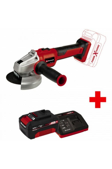 Шлифмашина угловая Einhell PXC AXXIO 18/125 Q (4431151SET) 