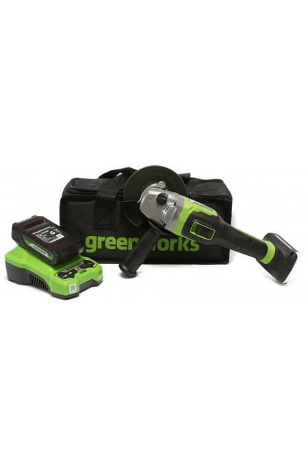 Шлифмашина угловая Greenworks 3200207UA 4