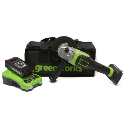 Шлифмашина угловая Greenworks 3200207UA 6
