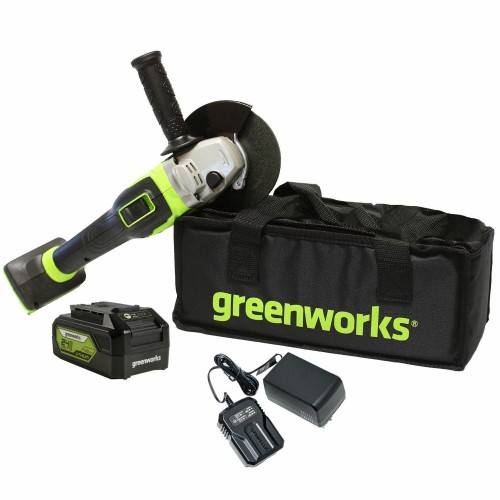 Шлифмашина угловая Greenworks GD24AG (3200207) 5