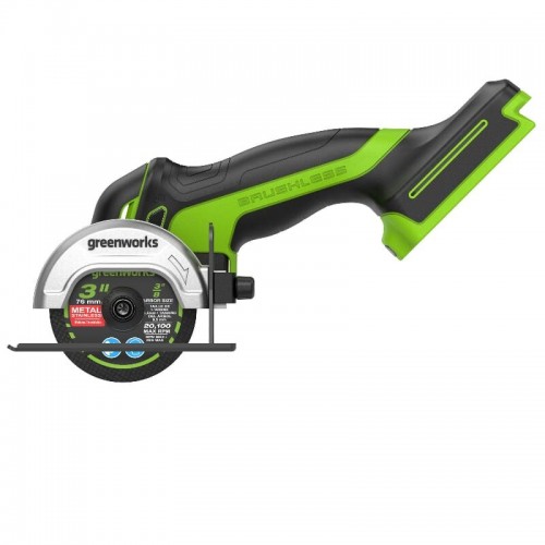 Шлифмашина угловая GreenWorks GD24UCS (3402007) без АКБ и ЗУ 7