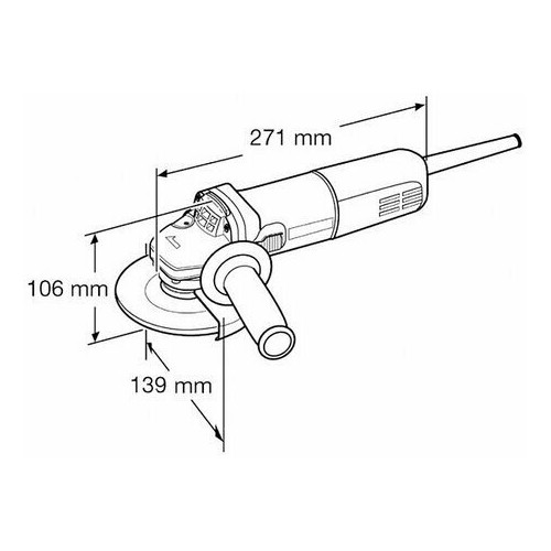 Шлифмашина угловая Makita 9558HNRZ 2