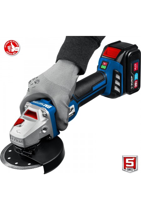 Шлифмашина угловая ЗУБР AB-125-42 9