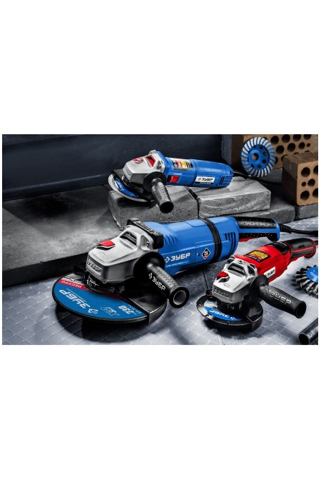 Шлифмашина угловая Зубр УШМ-125-1005 7