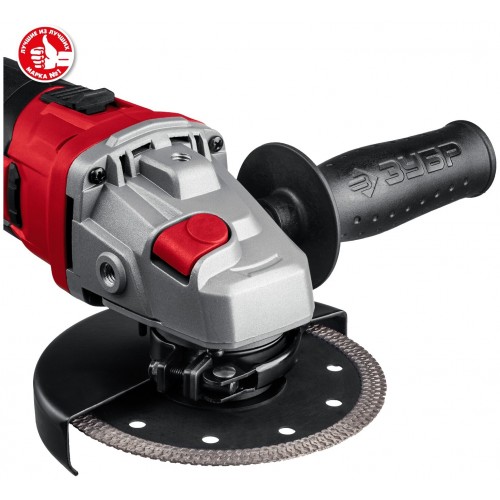 Шлифмашина угловая ЗУБР УШМ-18-125 без АКБ 2
