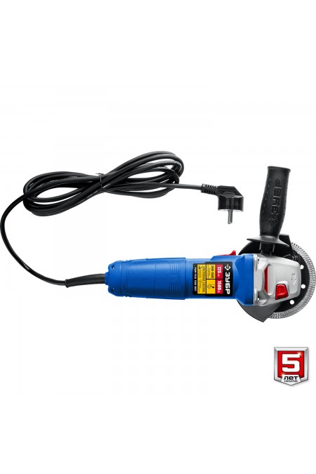 Шлифмашина угловая ЗУБР УШМ-П125-1500 ЭПСТ 9