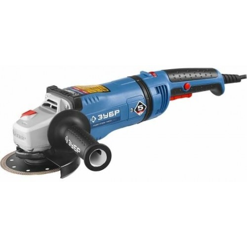 Шлифмашина угловая ЗУБР УШМ-П125-1500 ЭПСТ 3