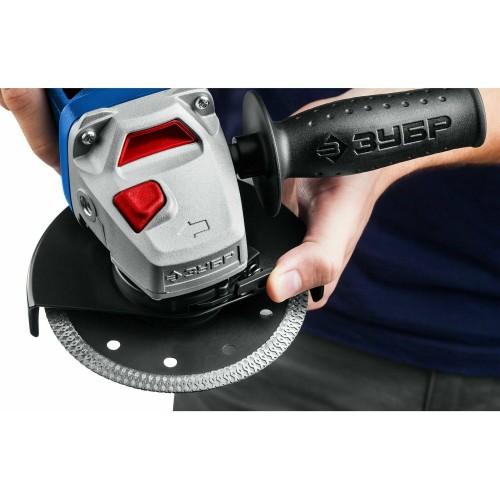 Шлифмашина угловая ЗУБР УШМ-П125-1500 ЭПСТ 9