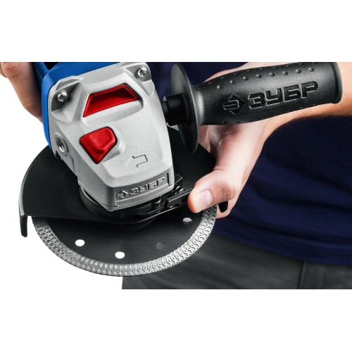 Шлифмашина угловая Зубр УШМ-П125-1500 ПСТ 2