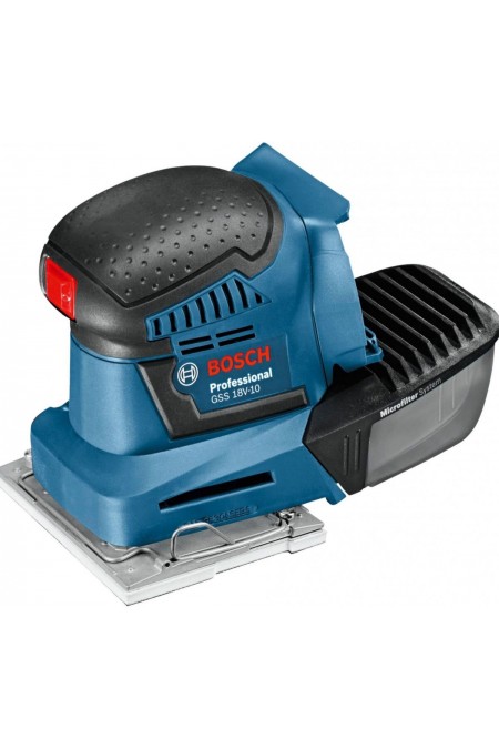 Шлифмашина вибрационная BOSCH GSS 18V-10 соло (0.601.9D0.200) без АКБ и ЗУ 3