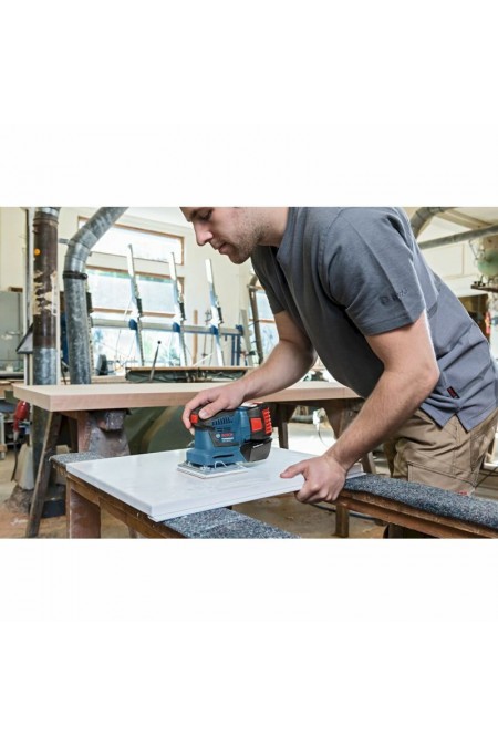 Шлифмашина вибрационная BOSCH GSS 18V-10 соло (0.601.9D0.200) без АКБ и ЗУ 8