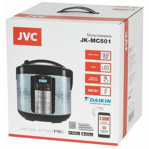 Мультиварка JVC JK-MC501 (черный/серебристый) 3