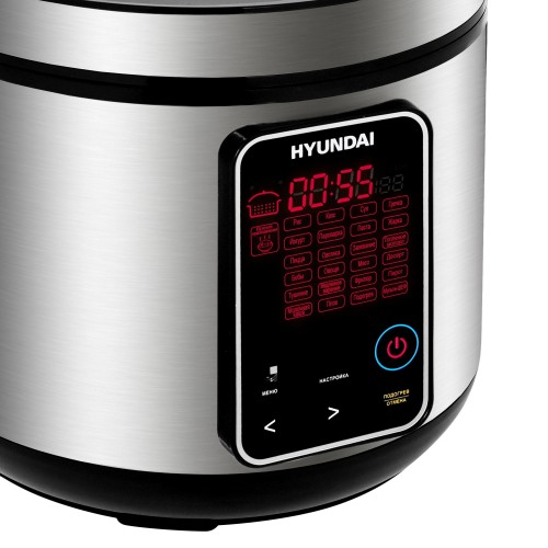 Мультиварка Hyundai HYMC-2400 (серебристый/черный) 11