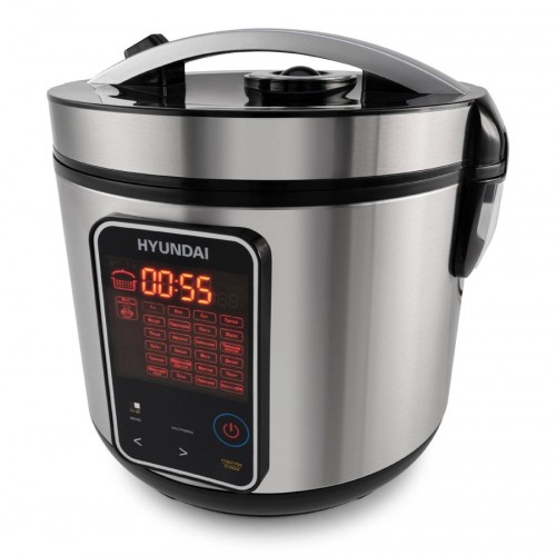 Мультиварка Hyundai HYMC-2400 (серебристый/черный) 14