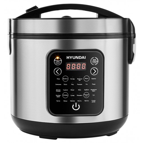 Мультиварка Hyundai HYMC-2401 (серебристый/черный) 2
