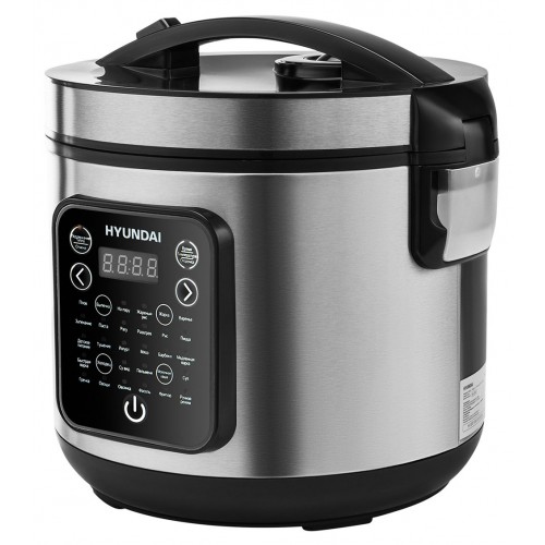 Мультиварка Hyundai HYMC-2401 (серебристый/черный) 3