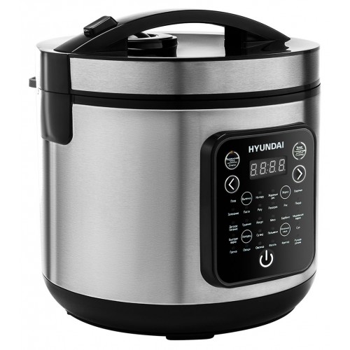Мультиварка Hyundai HYMC-2401 (серебристый/черный) 4