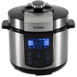 Мультиварка-скороварка Hyundai HYMC-1618 (серебристый/черный)