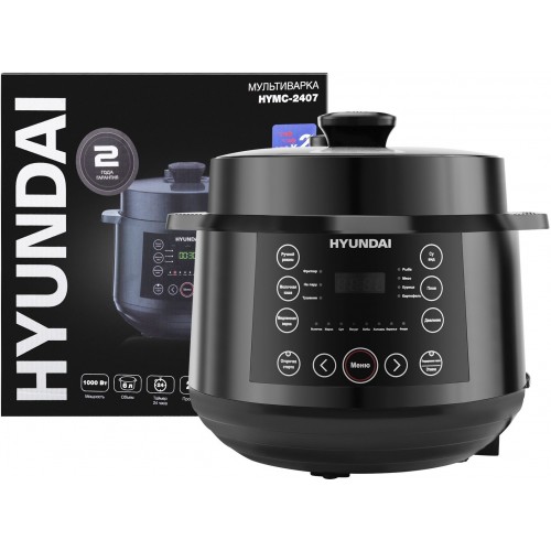 Мультиварка-скороварка Hyundai HYMC-2407 (черный) 4