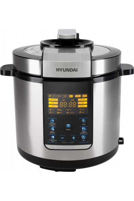 Мультиварка-скороварка Hyundai HYMC-2406 (серебристый/черный) 