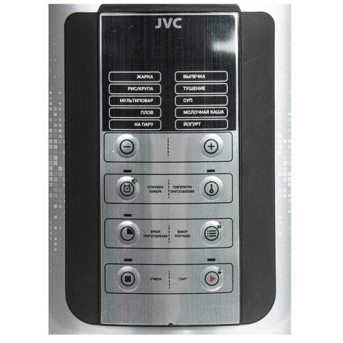 Мультиварка JVC JK-MC500 (серебристый/черный) 3