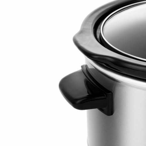 Медленноварка Kitfort KT-205 (серебристый/черный) 1