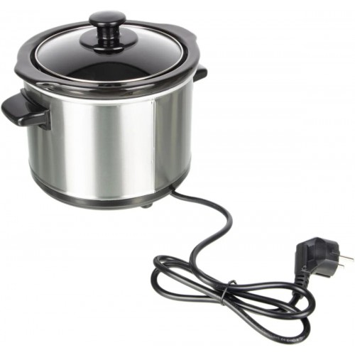 Медленноварка Kitfort KT-205 (серебристый/черный) 9