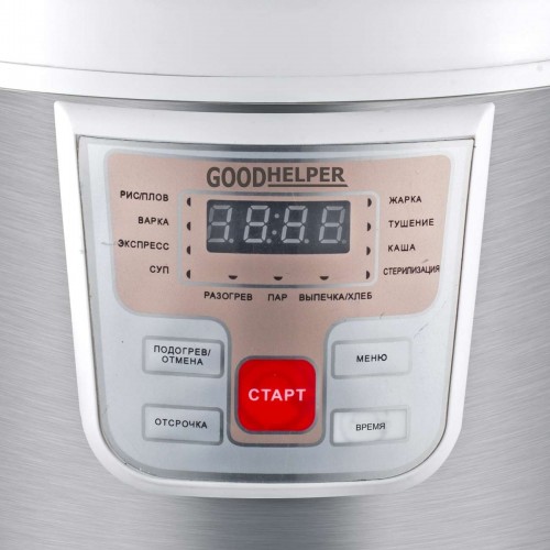 Мультиварка GOODHELPER MC-5111 (белый/серебристый) 5