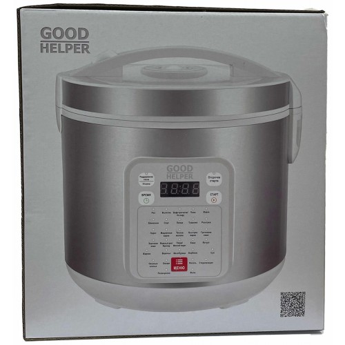 Мультиварка GOODHELPER МС-5201 (белый/серебристый) 8