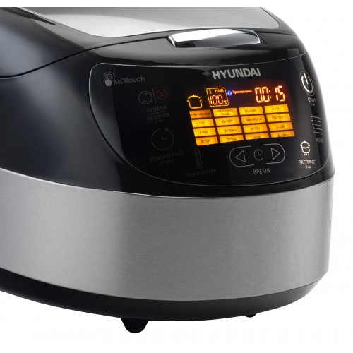 Мультиварка Hyundai HYMC-1610 (серебристый/черный) 3