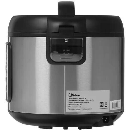 Мультиварка Midea MPC-6032 (черный/серебристый) 6